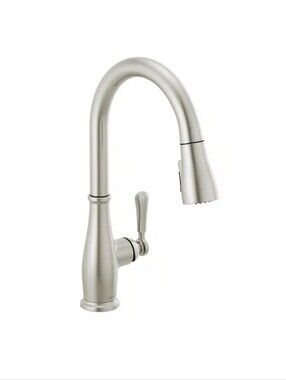 Peerless Elmhurst Single Handle Pulldown Stainless Steel Kitchen Faucet